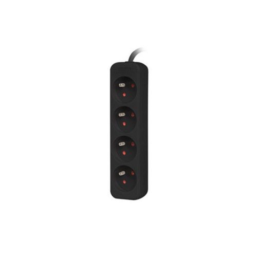 Lanberg Verteiler 1 m, 4 Steckdosen für UPS-Systeme