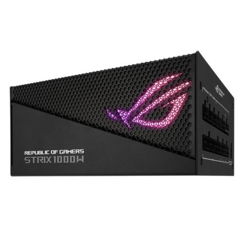 Asus ROG Strix Aura Edition1000W  - ROG-STRIX-1000G-AURA-GAMING - 80+ Gold - ATX 3.1 - Moduláris - schwarzes Netzteil