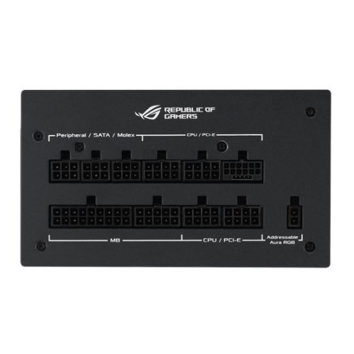 Asus ROG Strix Aura Edition 1200W - ROG-STRIX-1200G-AURA-GAMING - 80+ Gold - ATX 3.0 - Modulär - Schwarzes Netzteil