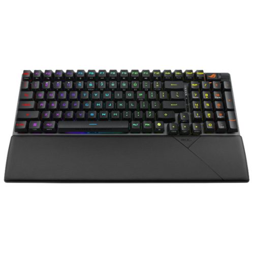 ASUS ROG Strix Scope II 96 RX kabellose Tastatur - UK-Layout - Schwarz / ROG RX