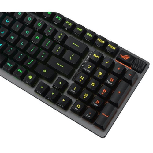 ASUS ROG Strix Scope II 96 RX kabellose Tastatur - UK-Layout - Schwarz / ROG RX