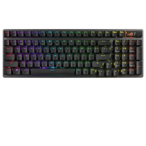 ASUS ROG Strix Scope II 96 kabellose Tastatur - HU /ROG NX Snow/