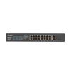 Lanberg Switch ohne Management, 16x 100Mb PoE+/ 2x 1GB/1X SFP, 10", 19" Rack (150W)