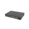 Lanberg Switch ohne Management, 16x 100Mb PoE+/ 2x 1GB/1X SFP, Rack (250W)