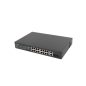   Lanberg Switch ohne Management, 16x 100Mb PoE+/ 2x 1GB/1X SFP, Rack (250W)