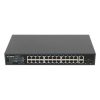 Lanberg Switch 24x 1GbE PoE+/ 2x GbE/ 2 SFP ,19" rackes (360W)