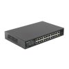 Lanberg Switch 24x 1GbE PoE+/ 2x GbE/ 2 SFP ,19" rackes (360W)