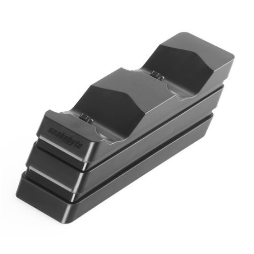 Snakebyte Twin Charge 4 Ladestation für PS4-Konsolen - Schwarz