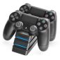   Snakebyte Twin Charge 4 Ladestation für PS4-Konsolen - Schwarz