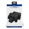 Snakebyte Twin Charge 4 Ladestation für PS4-Konsolen - Schwarz