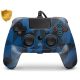Snakebyte PS4 GamePad 4 S - kabelgebundener Controller - blau mit Tarnmuster