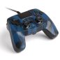   Snakebyte PS4 GamePad 4 S - kabelgebundener Controller - blau mit Tarnmuster