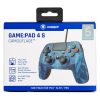 Snakebyte PS4 GamePad 4 S - kabelgebundener Controller - blau mit Tarnmuster
