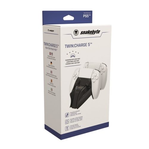 Snakebyte PS5 Twin Charge 5 - Controller Ladestation - Schwarz