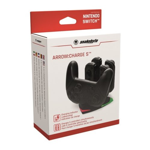 Snakebyte Arrow Charge Ladestation für Nintendo Switch Konsole