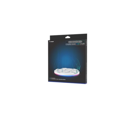 Snakebyte Charge Base RGB Slim 5 Ladestation für PS5-Konsolen - Weiß