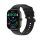 Denver SWC-187B Bluetooth Smartwatch mit Gesundheitssensor und Anruffunktion