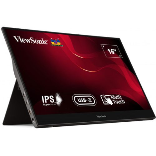 ViewSonic 16" TD1655 Touch 1920x1080 USB-C 60Hz - IPS - FHD - 3 JAHRE GARANTIE