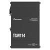 Teltonika 5-Port, kompakter Gigabit-Switch, DIN-Schienenmontagefähig