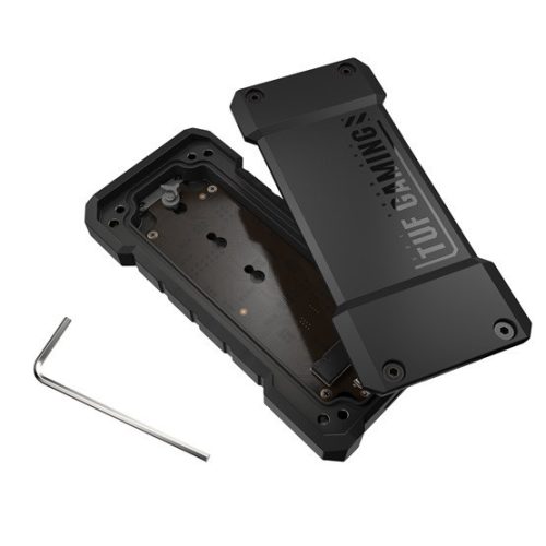 ASUS TUF GAMING A2 - externe Gehäuse - m.2 NVMe SSD > USB3.2 Typ-C - Schwarz