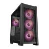 Asus TUF GAMING GT302 TG ARGB SCHWARZ - Midi Tower Gehäuse - Schwarz