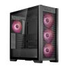 Asus TUF GAMING GT302 TG ARGB SCHWARZ - Midi Tower Gehäuse - Schwarz