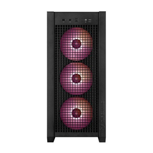 Asus TUF GAMING GT302 TG ARGB SCHWARZ - Midi Tower Gehäuse - Schwarz