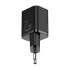 Baseus Super Si Netzteil Schnellladegerät 25W, USB Typ-C, Schwarz + 3A USB Typ-C, 1m Kabel