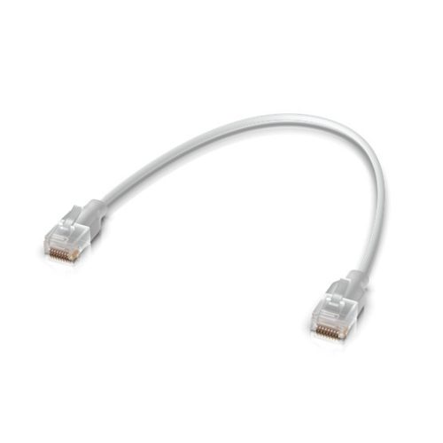 Ubiquiti UniFi Etherlighting Patchkabel 0,15m, UTP, weiß, Cat.6