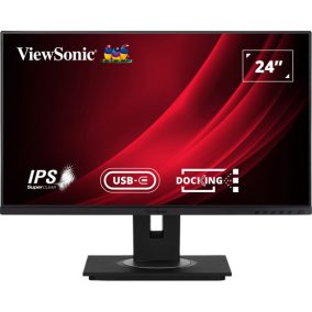   ViewSonic 24" VG2456 1920x1080 USB-C 60Hz - Pivot - IPS - 3 JAHRE GARANTIE