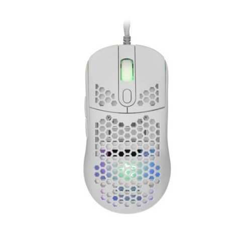Weißer Hai GM-5007W Galahad Gaming-Maus - Weiß