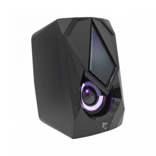 Weißer Hai GSP-619 BEAT 2.0 Lautsprecher 6W - RGB-LED-Lichteffekt - schwarz