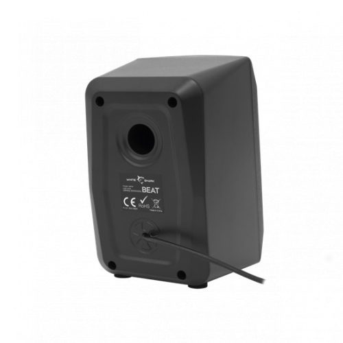 Weißer Hai GSP-619 BEAT 2.0 Lautsprecher 6W - RGB-LED-Lichteffekt - schwarz