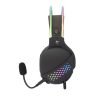 Weißer Hai GH-2140 OX/RGB Gamer-Kopfhörer mit Mikrofon - Schwarz