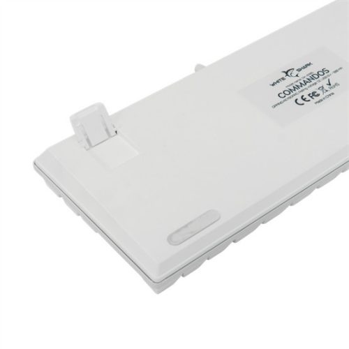 Weißer Hai GK-2106W/BL-HU COMMANDOS mechanische Tastatur (Blaue Schalter) Gamer-Tastatur - HU-Layout