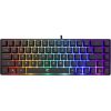 Weißer Hai GK-2201B-HU RONIN kabelgebundene Membran-Gaming-Tastatur - schwarz - HU
