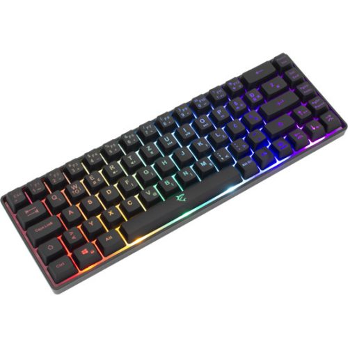 Weißer Hai GK-2201B-HU RONIN kabelgebundene Membran-Gaming-Tastatur - schwarz - HU