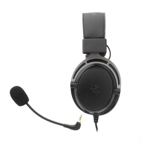 Weißer Hai GH-2341B/G GORILLA Gamer-Kopfhörer mit Mikrofon - Schwarz/Silber