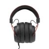 Weißer Hai GH-2341B/R GORILLA Gaming-Headset mit Mikrofon - Schwarz/Rot
