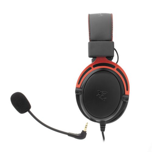 Weißer Hai GH-2341B/R GORILLA Gaming-Headset mit Mikrofon - Schwarz/Rot