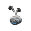 Weißer Hai GEB-TWS37B HYPERBEAT-B Bluetooth-Ohrhörer mit Mikrofon - Schwarz