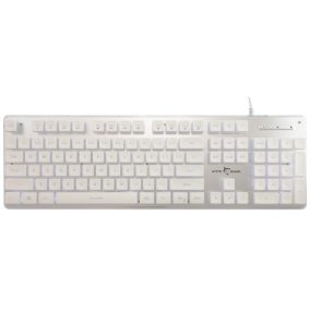   Weißer Hai GK-003241W-US TACHI kabelgebundene Membran-Gaming-Tastatur - Weiß - US