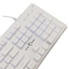 Weißer Hai GK-003241W-US TACHI kabelgebundene Membran-Gaming-Tastatur - Weiß - US