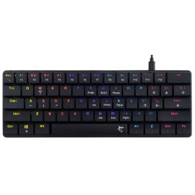  Weißer Hai GK-006111-B/R-US NAGAMAKI kabelgebundene mechanische (Roter Schalter) Gaming-Tastatur - Schwarz - US