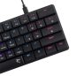   Weißer Hai GK-006111-B/R-US NAGAMAKI kabelgebundene mechanische (Roter Schalter) Gaming-Tastatur - Schwarz - US