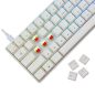   Weißer Hai GK-004211W/R-US SHINOBI-2 kabelgebundene mechanische Gaming-Tastatur - weiß - US