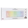 Weißer Hai GK-004231W/BR-US SHINOBI-2 kabelgebundene mechanische Gaming-Tastatur - weiß - US