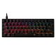 Weiße Haifisch GK-004111B/R-US SHINOBI-2 kabelgebundene mechanische Gaming-Tastatur - schwarz - US