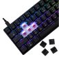   Weiße Haifisch GK-004111B/R-US SHINOBI-2 kabelgebundene mechanische Gaming-Tastatur - schwarz - US