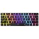 Weißer Hai GK-2202-2B/R-US ASHIKO-2 verkabelte mechanische Gaming-Tastatur - schwarz - US